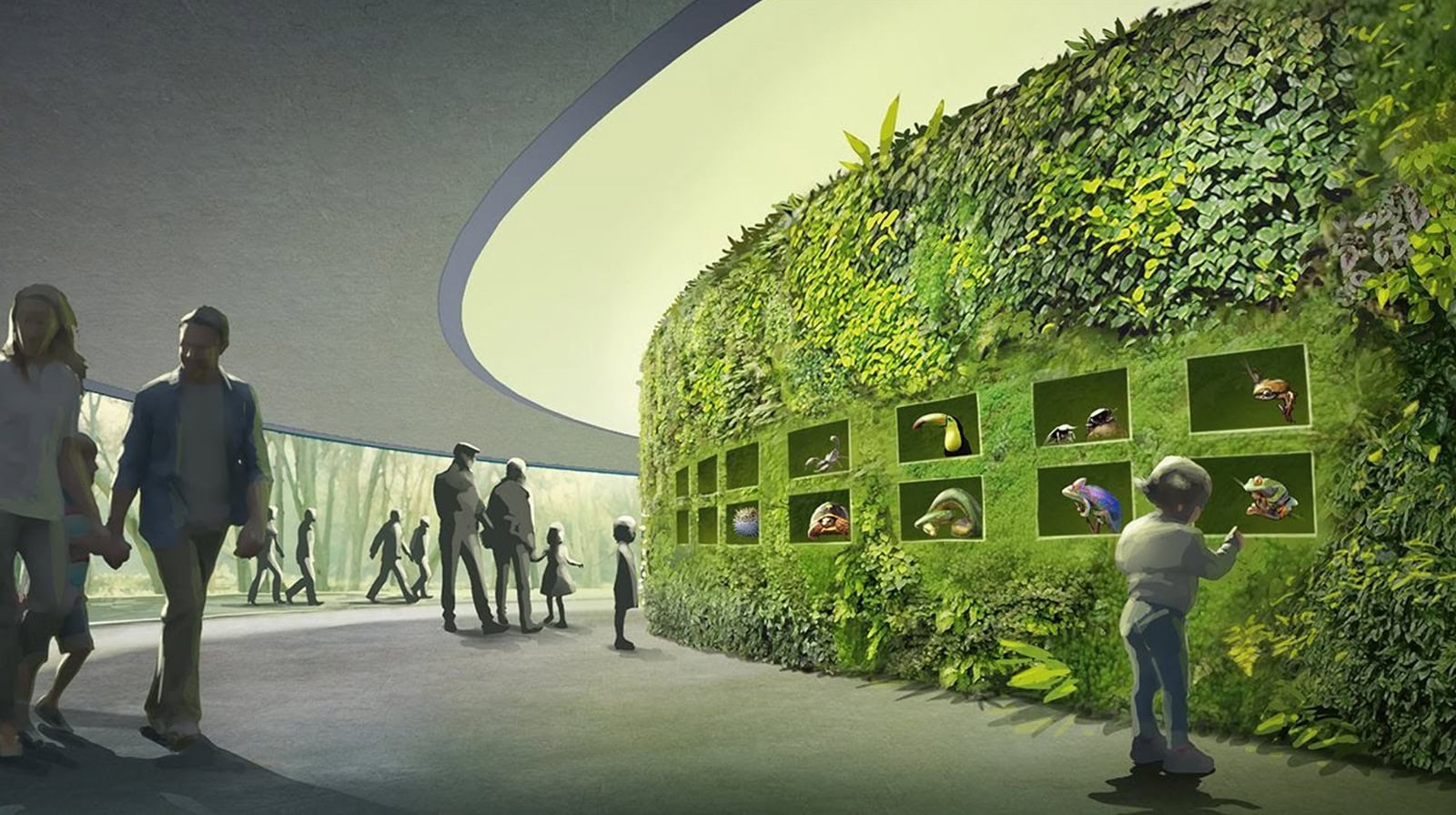 The Future Zoo Living Wall